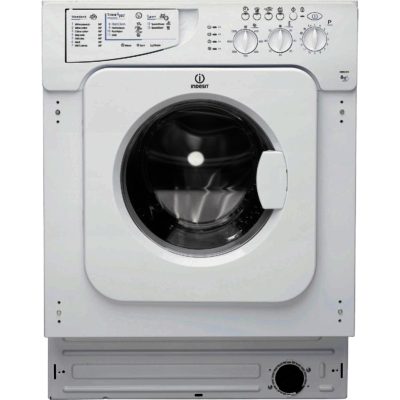 Indesit IWME127 A+ 7kg 1200 Spin Integrated Washing Machine in White